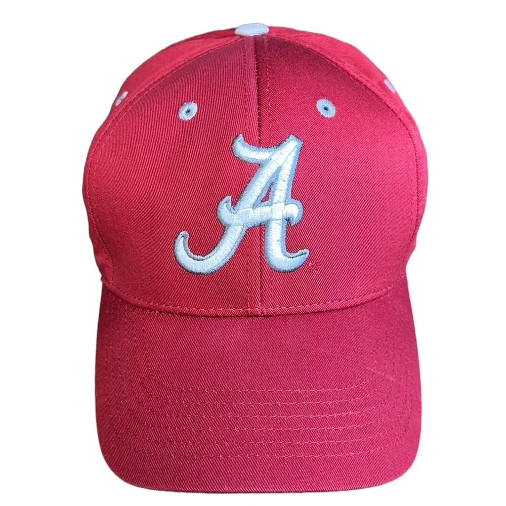 University of Alabama Crimson Roll Tide Embroidered Adjustable Strapback Hat Cap